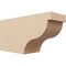Ekena Millwork 4in. W x 6in. H x 12in. L Garner Woodgrain TimberThane Rafter Tail, Primed Tan RFTUR04X06X12GARRCPR - alternate 1